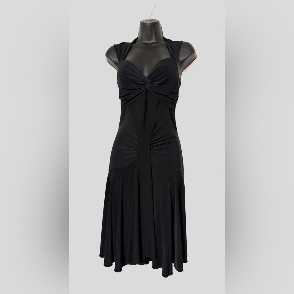 Chic Black Midi Dress